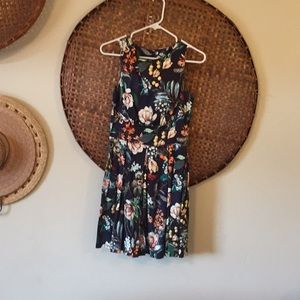 Botanical print dress